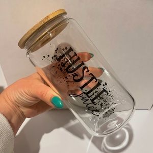HOST PICK✨ Hustle Juice Glass Tumbler